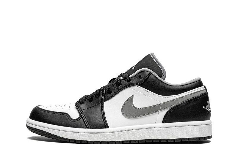 Air Jordan 1 _Black White Particle Grey_ Reps Low Shoes __ snkrsreps