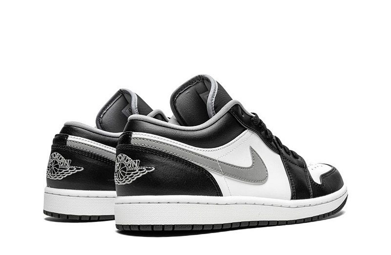 Air Jordan 1 _Black White Particle Grey_ Reps Low Shoes __ snkrsreps