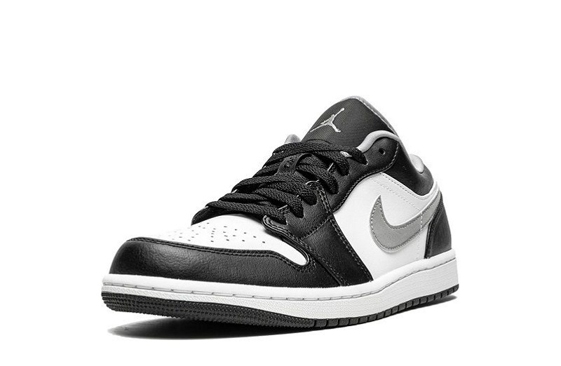 Air Jordan 1 _Black White Particle Grey_ Reps Low Shoes __ snkrsreps