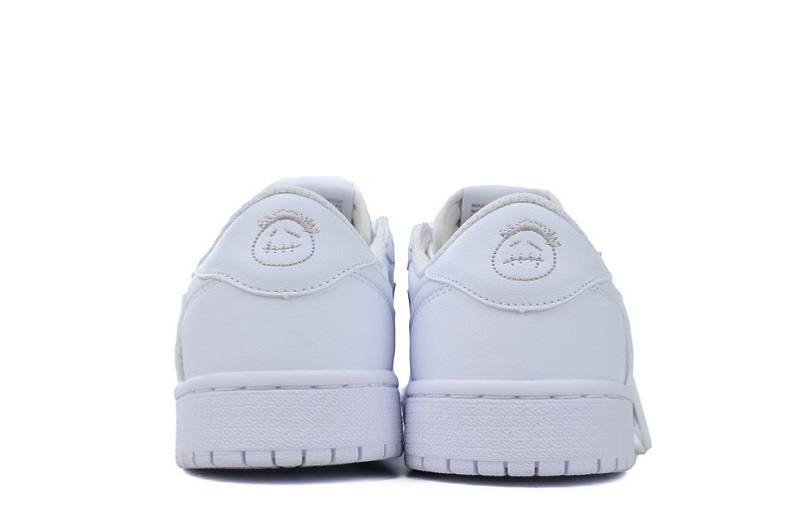 Buy Travis Scott Jordan 1 Low Michael Rubin White Party Reps _ snkrsrep_org