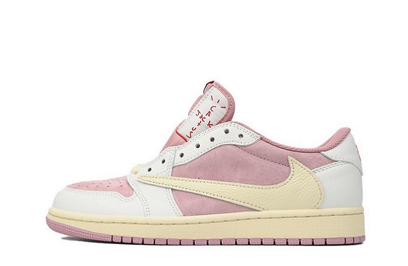 Buy Travis Scott Jordan 1 Low Shy Pink Reps _ snkrsrep_org