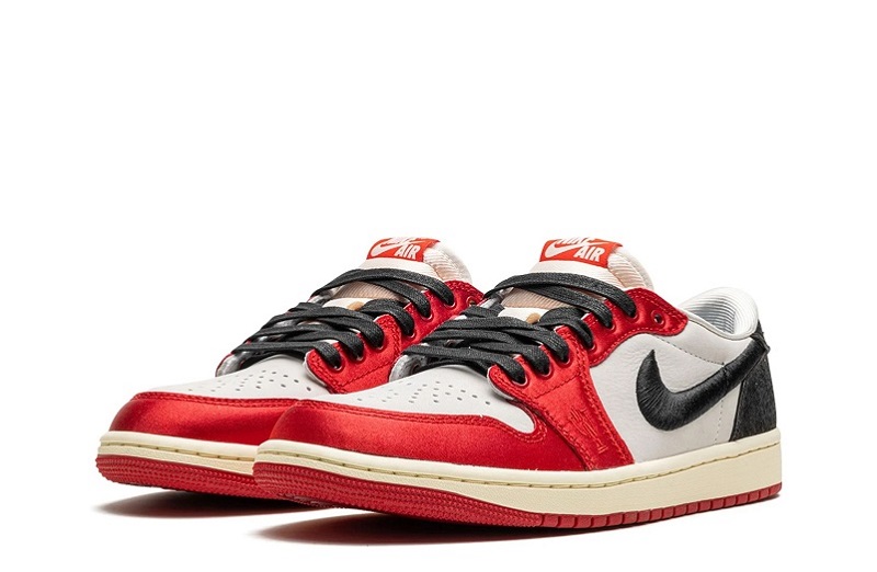 Buy Trophy Room Jordan 1 Low Rookie Card Away Reps - snkrsrep