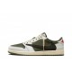 Offer Travis Scott Jordan 1 Low Medium Olive Reps - snkrsrep