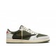 Offer Travis Scott Jordan 1 Low Medium Olive Reps - snkrsrep