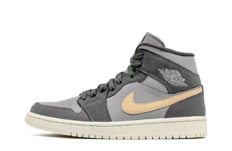 AJ 1 _Grey Onyx_ Reps Mid Shoes __ snkrsreps/