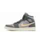 AJ 1 _Grey Onyx_ Reps Mid Shoes __ snkrsreps/