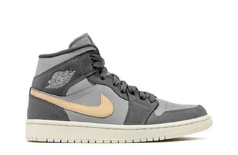 AJ 1 _Grey Onyx_ Reps Mid Shoes __ snkrsreps/