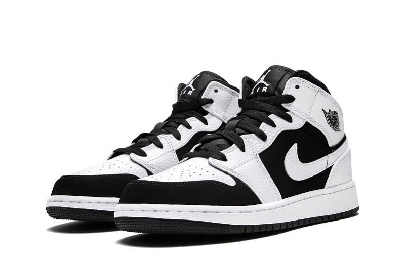 Air Jordan 1 Mid _White Black_ Reps __ snkrsreps/