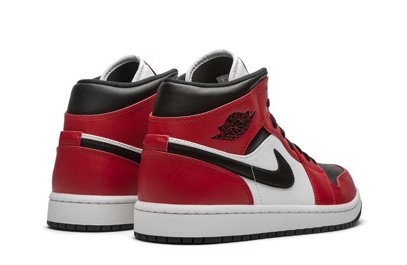 Air Jordan 1 _Black Toe_ Reps Mid Shoes Online __ snkrsreps/