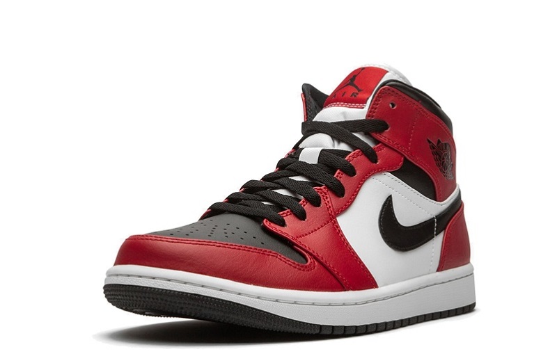 Air Jordan 1 _Black Toe_ Reps Mid Shoes Online __ snkrsreps/