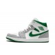 Check Out Jordan 1 Mid Grey Pine Green Reps _ snkrsrep_org/