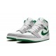 Check Out Jordan 1 Mid Grey Pine Green Reps _ snkrsrep_org/