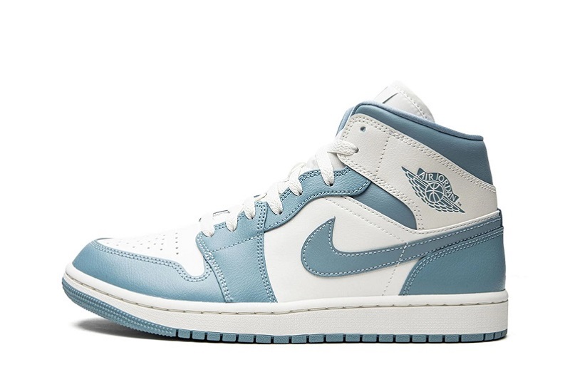 Get Jordan 1 Mid University Blue Reps For Women - snkrsrep/