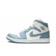 Get Jordan 1 Mid University Blue Reps For Women - snkrsrep/