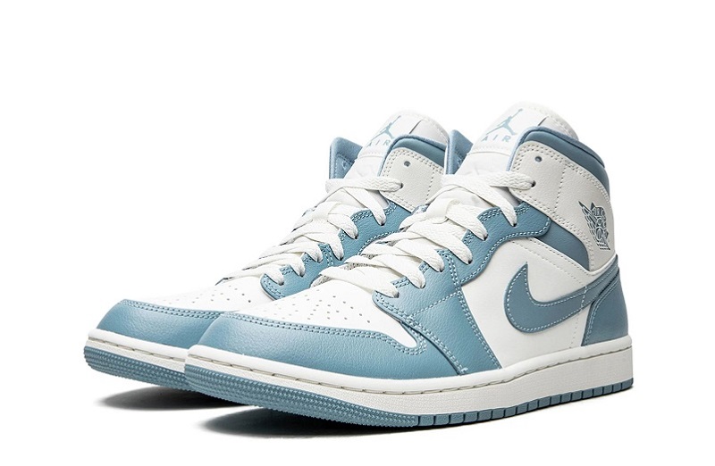 Get Jordan 1 Mid University Blue Reps For Women - snkrsrep/