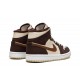 Women_s Jordan 1 Mid Cream Dark Chocolate Reps _ snkrsrep/