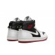 Womens Jordan 1 Mid Utility White Black Gym Red Reps - snkrsrep/