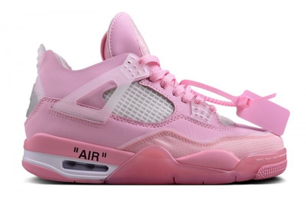 Buy Off-White Air Jordan 4 Retro SP Pink _ snkrsrep_org/