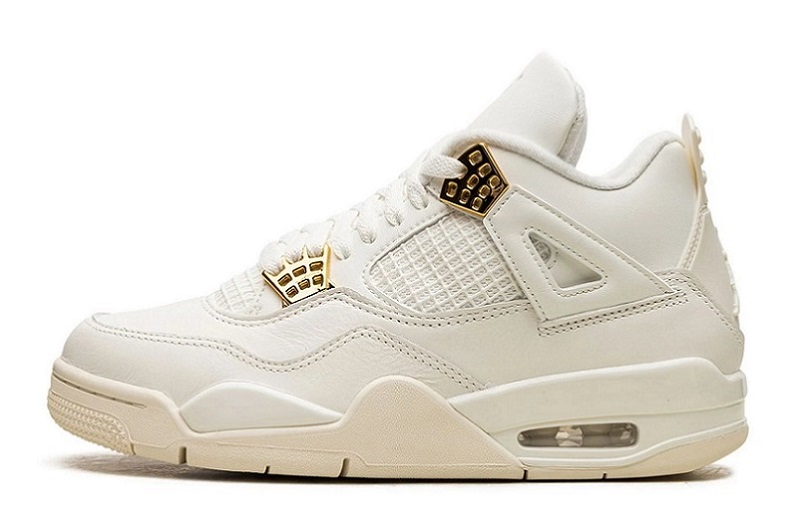 Outlet Jordan 4 Metallic Gold Reps For Women - snkrsrep_org/