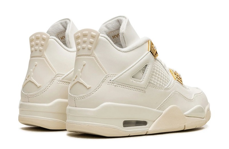 Outlet Jordan 4 Metallic Gold Reps For Women - snkrsrep_org/