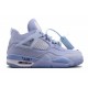 Sell Off-White Air Jordan 4 Retro SP Blue Purple _ snkrsrep_org/