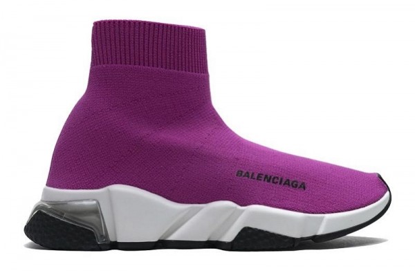 Balenciaga Speed Clear Sole _Fuchsia White_ Reps _ snkrsrep_org/