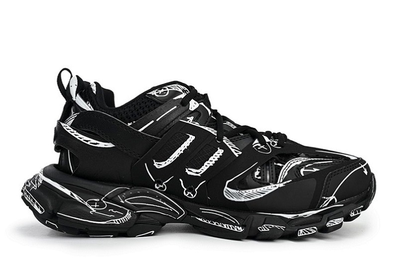 Balenciaga Tess S__Black-And-White Painting_ Reps _ snkrsrep_org/