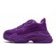 Balenciaga Triple S Allover Logo _Letter Plum Red_ Reps __ snkrsrep_org/