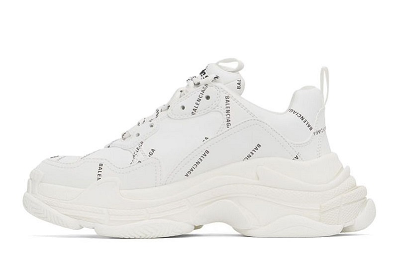 Balenciaga Triple S Allover Logo _White_ Reps __ snkrsrep_org/