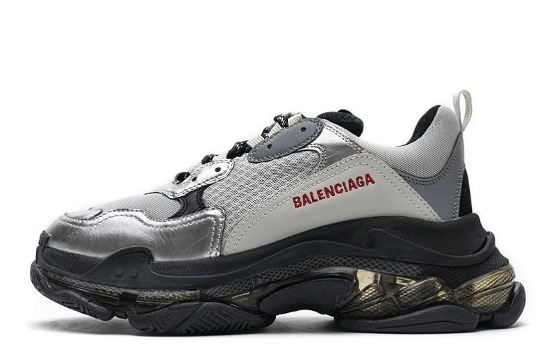 Balenciaga Triple S Clear Sole _Black Silver_ Reps - snkrsrep_org_s/