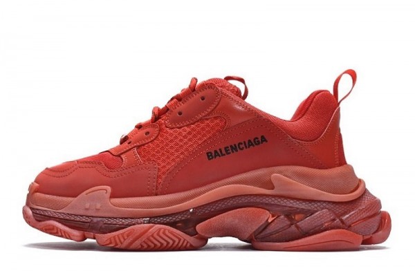 Balenciaga Triple S Clear Sole _Dark Red_ Reps _ snkrsrep_org/