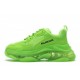 Balenciaga Triple S Clear Sole _Fluorescent Green_ Reps __ snkrsreps/