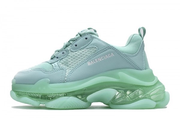 Balenciaga Triple S Clear Sole _Light Green_ Reps _ snkrsrep_org/