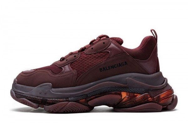 Balenciaga Triple S Clear Sole _Red Wine_ Reps _ snkrsrep_org/