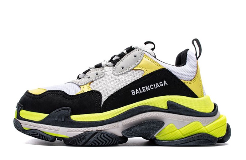 Balenciaga Triple S Retro _White_Goose Yellow_ Reps - snkrsrep_org/