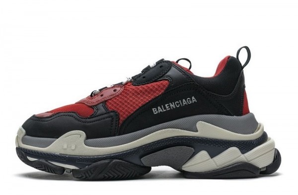 Balenciaga Triple S _Black Red Grey_ Reps - snkrsrep_org_s/