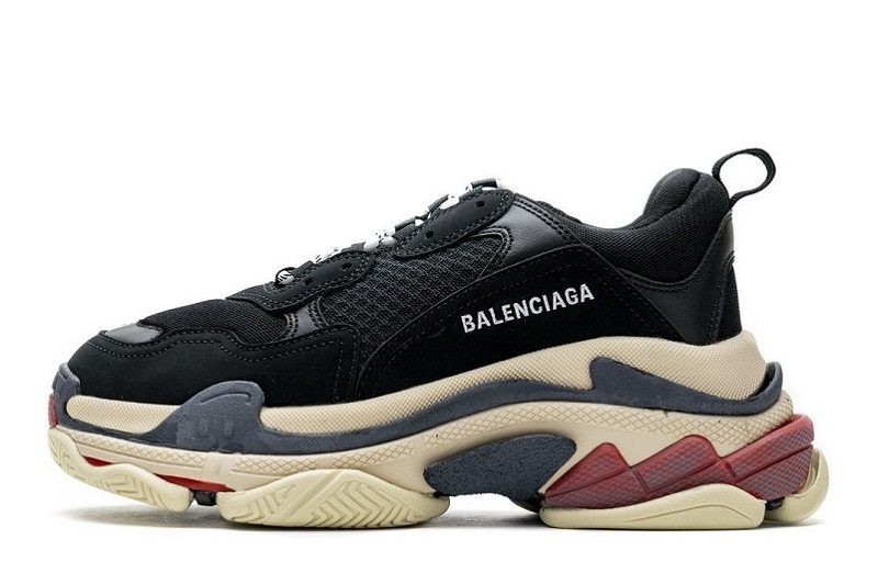 Balenciaga Triple S _Black Red_ Reps _ snkrsrep_org/