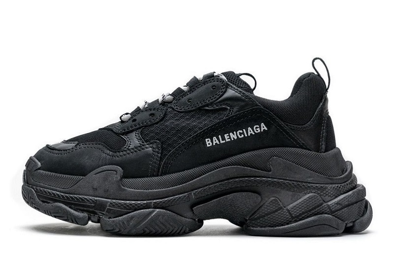 Balenciaga Triple S _Black_ Reps __ snkrsreps/