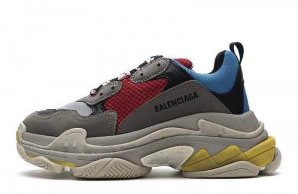 Balenciaga Triple S _Blue Red_ Reps _ snkrsrep_org/