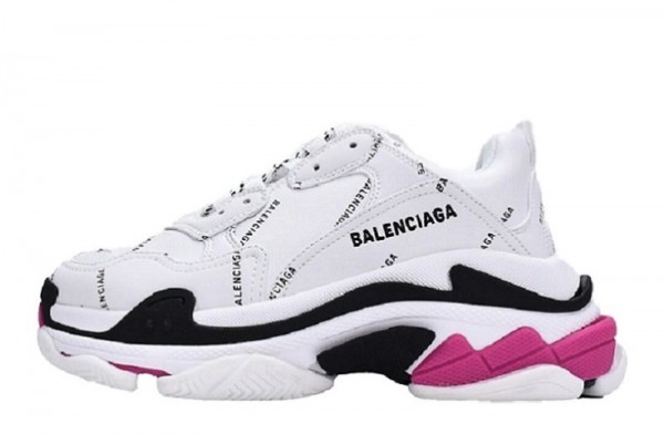 Balenciaga Triple S _Letter White Rose Red_ Reps - snkrsrep_org_s/