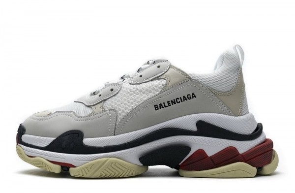 Balenciaga Triple S _White Dark Grey Red_ Reps _ snkrsrep_org/