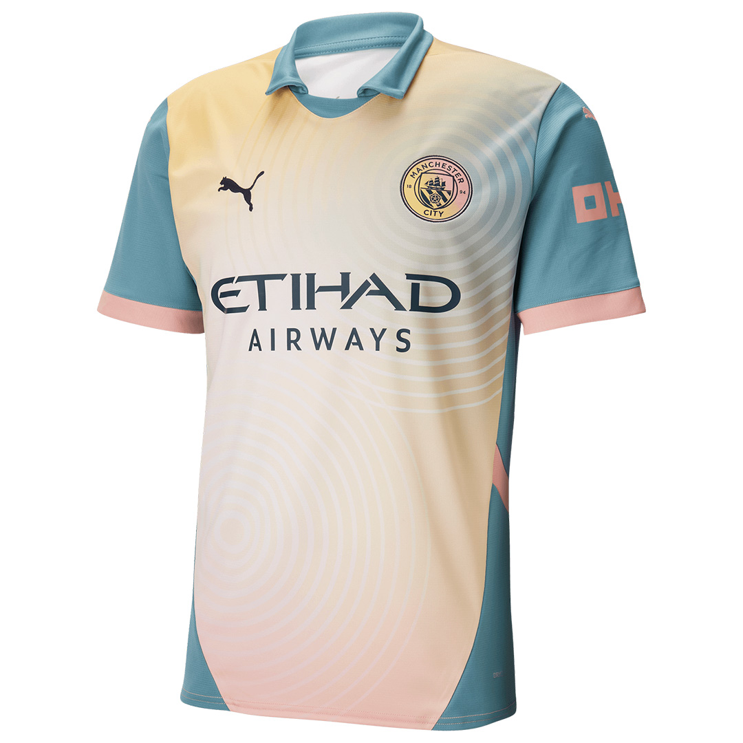 Manchester City Fourth 'Definitely City' Jersey Fan Version 2024/25