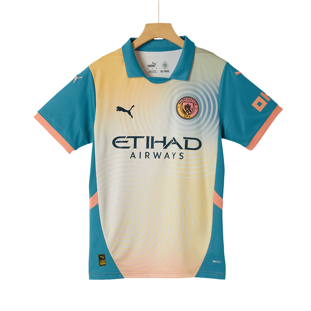 Manchester City Fourth 'Definitely City' Jersey Fan Version 2024/25