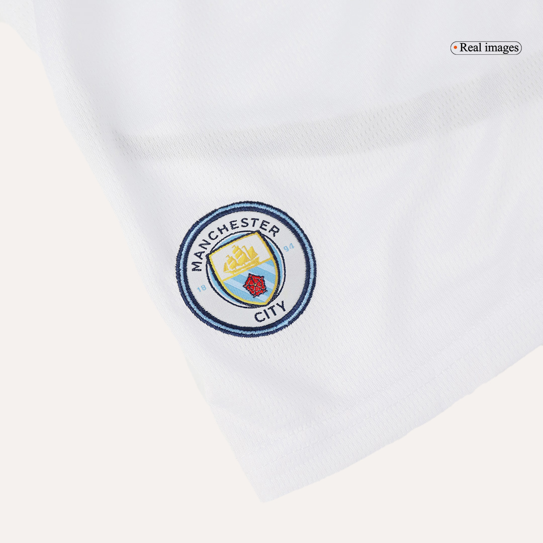 Kids Manchester City Home Jersey Kit 2024/25