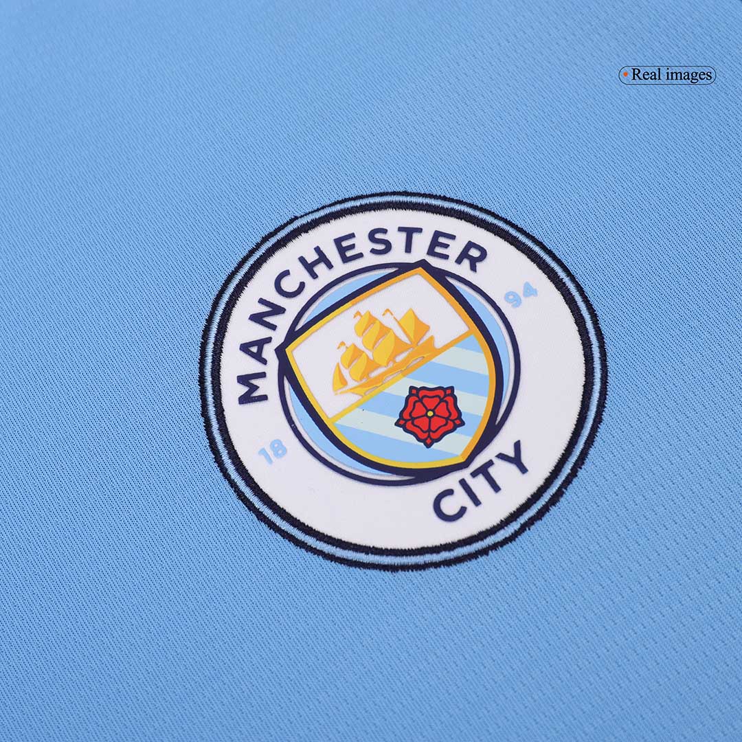 Manchester City Home Long Sleeve Jersey 2024/25