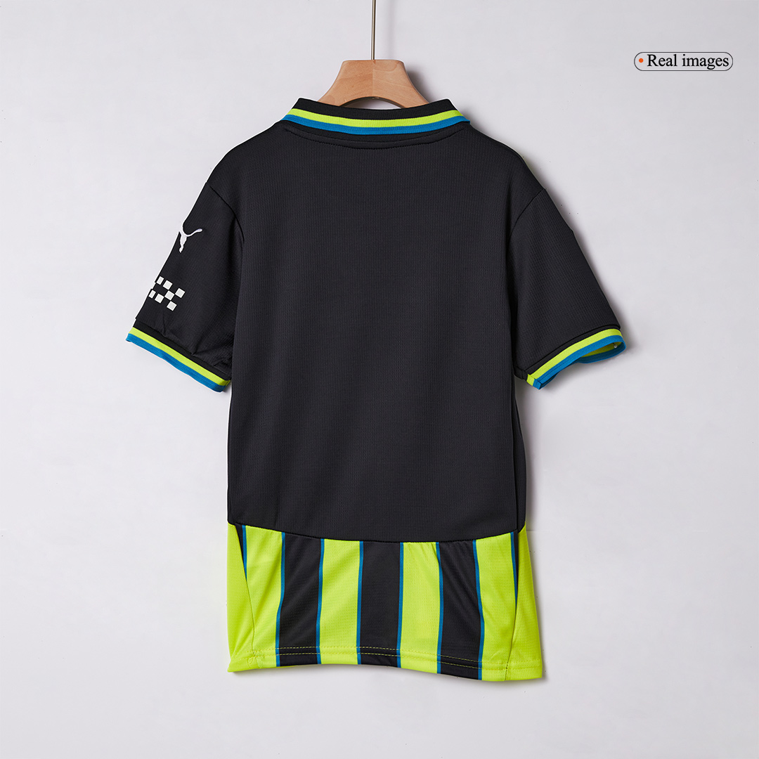 Kids Manchester City Away Kit Jersey+Shorts 2024/25