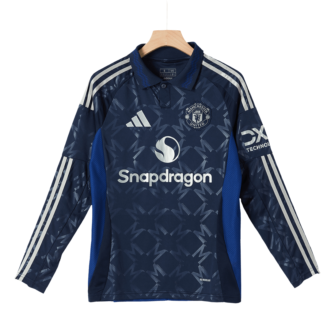 Manchester United Away Long Sleeve Jersey 2024/25