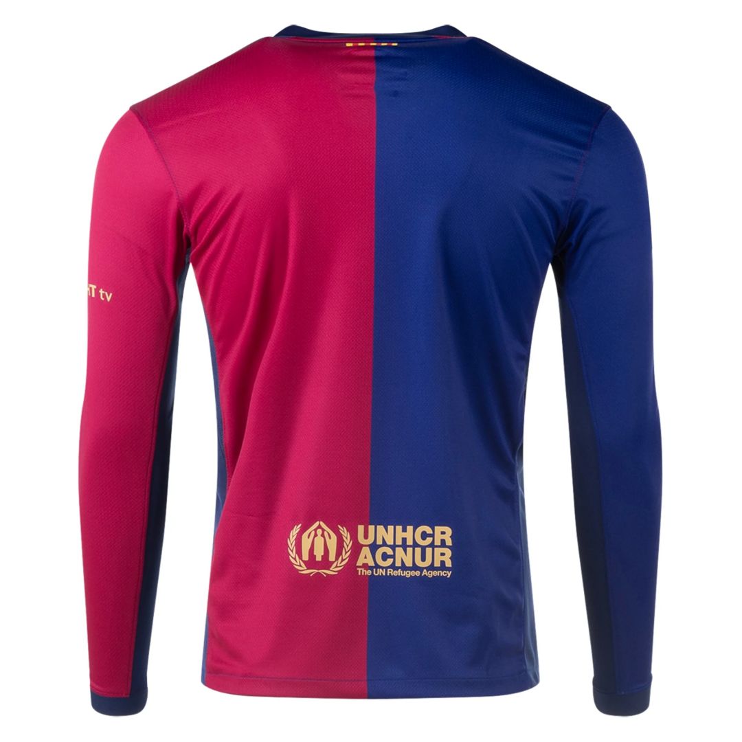 Barcelona Home Long Sleeve Jersey 2024/25