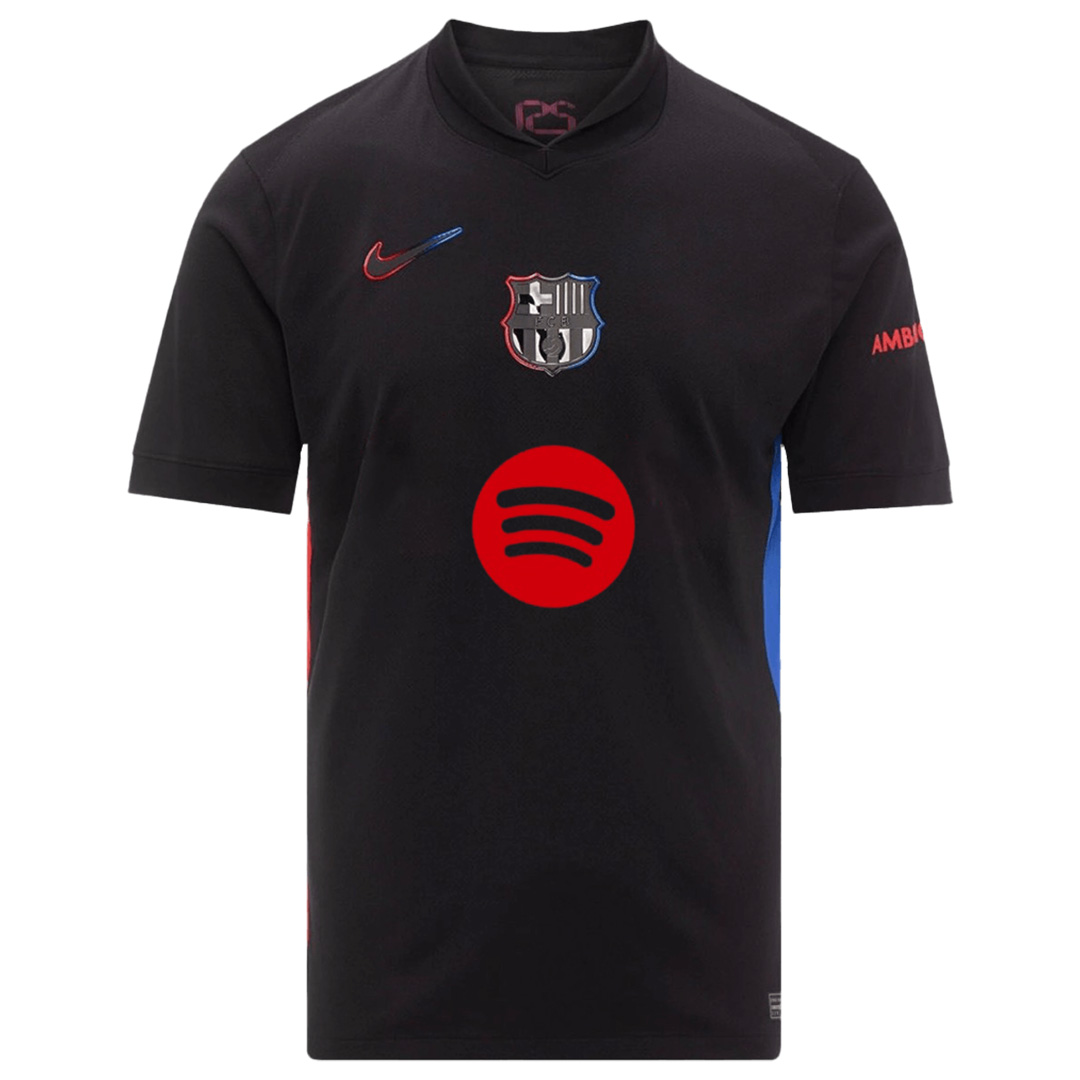 Barcelona Away Spotify Logo Without Text Jersey Fan Version 2024/25