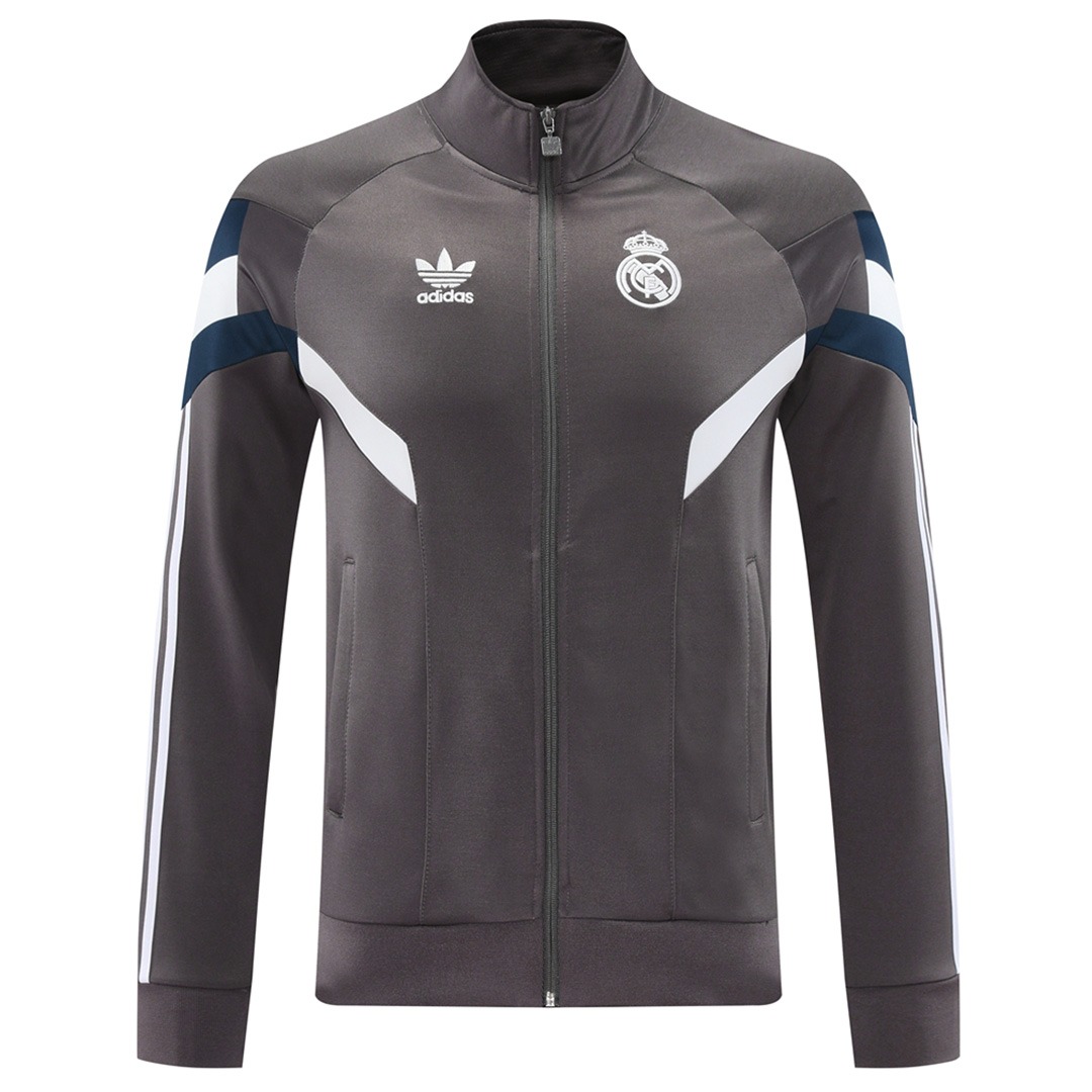 Real Madrid Track Jacket Gray 2024/25